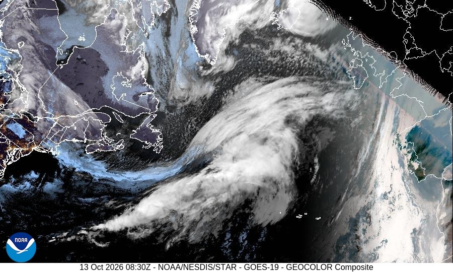 North Atlantic Satellite