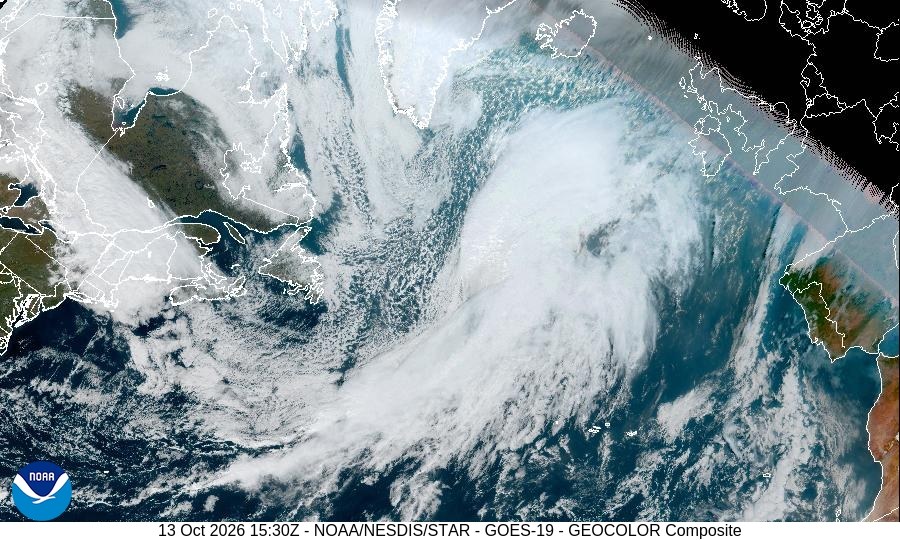 North Atlantic Satellite