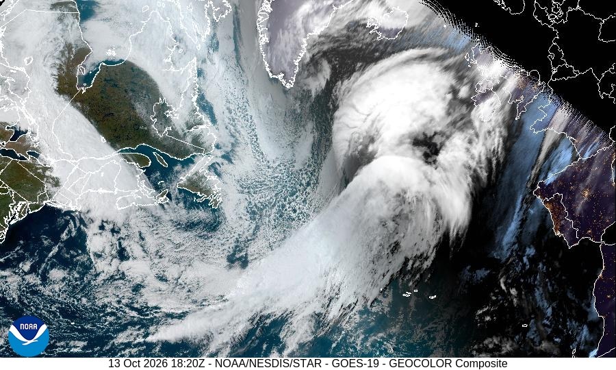 North Atlantic Satellite