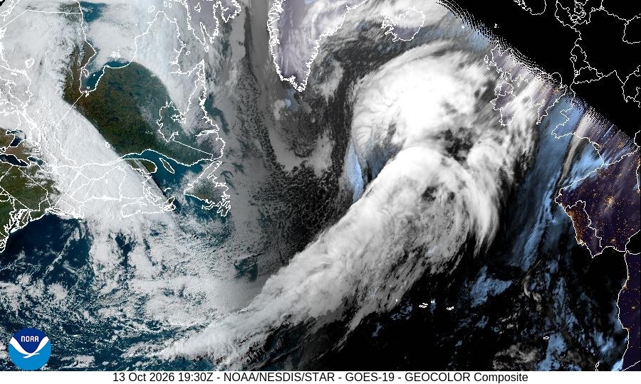 North Atlantic Satellite