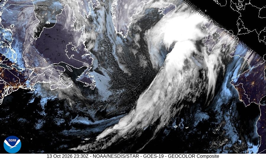 North Atlantic Satellite