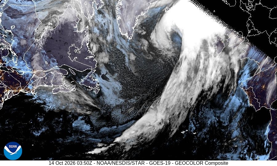 North Atlantic Satellite