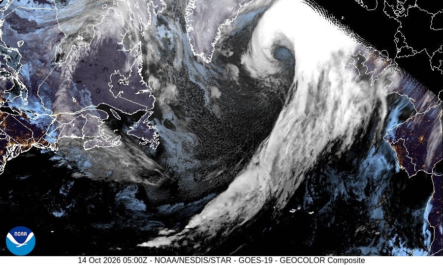 North Atlantic Satellite