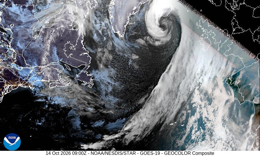 North Atlantic Satellite