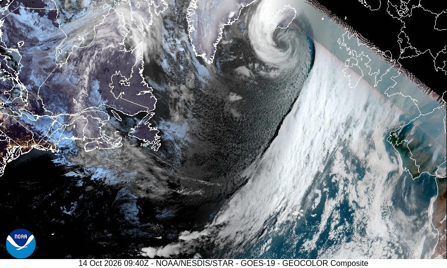 North Atlantic Satellite