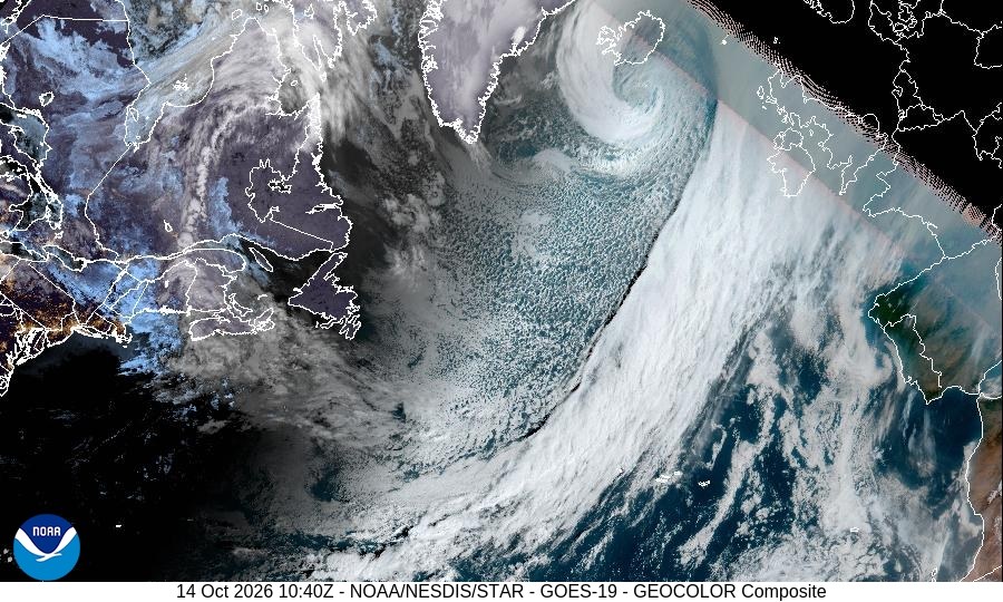 North Atlantic Satellite