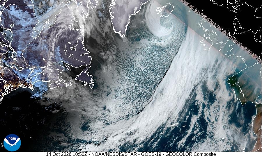 North Atlantic Satellite