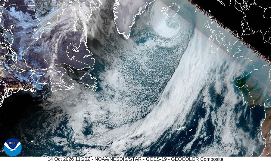 North Atlantic Satellite