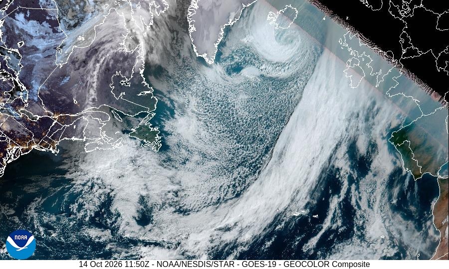 North Atlantic Satellite