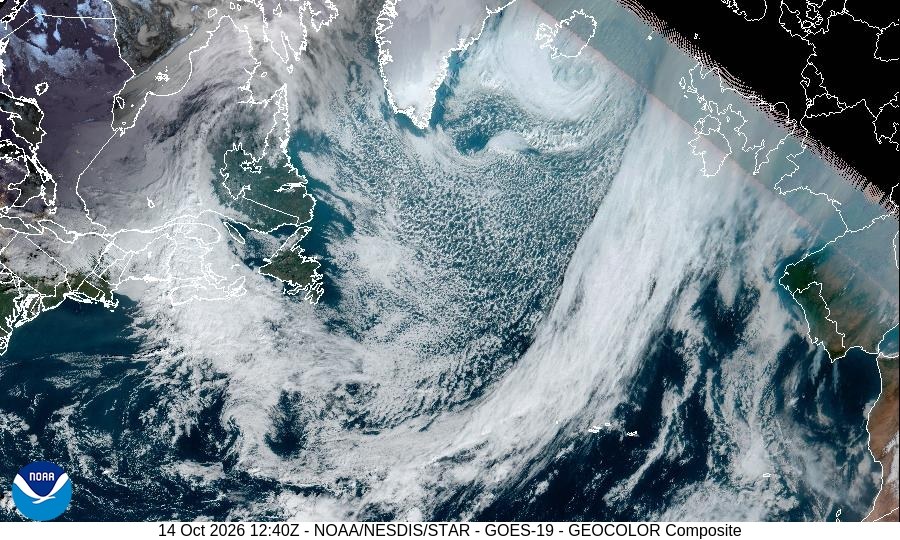 North Atlantic Satellite