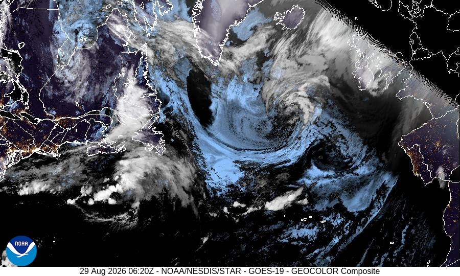 North Atlantic Satellite