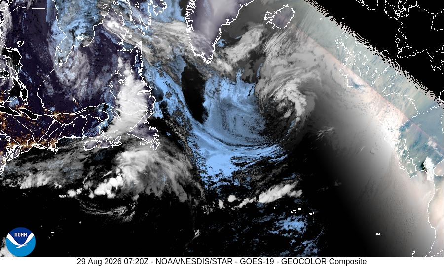 North Atlantic Satellite
