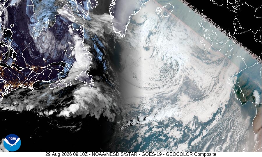 North Atlantic Satellite