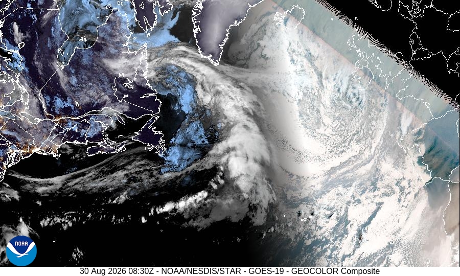 North Atlantic Satellite