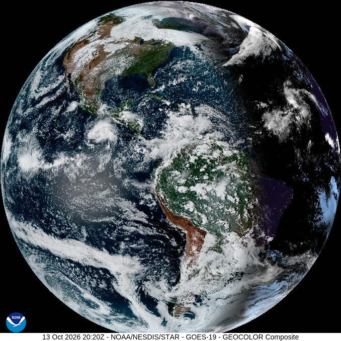 South America Satellite
