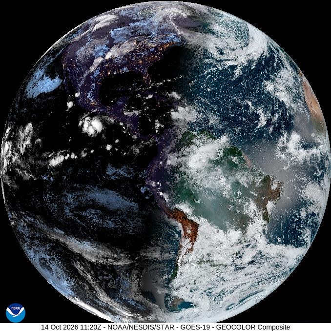 South America Satellite