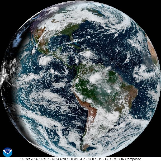 South America Satellite