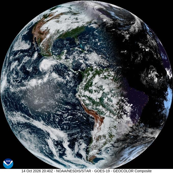 South America Satellite