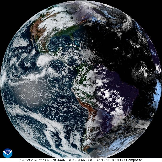 South America Satellite