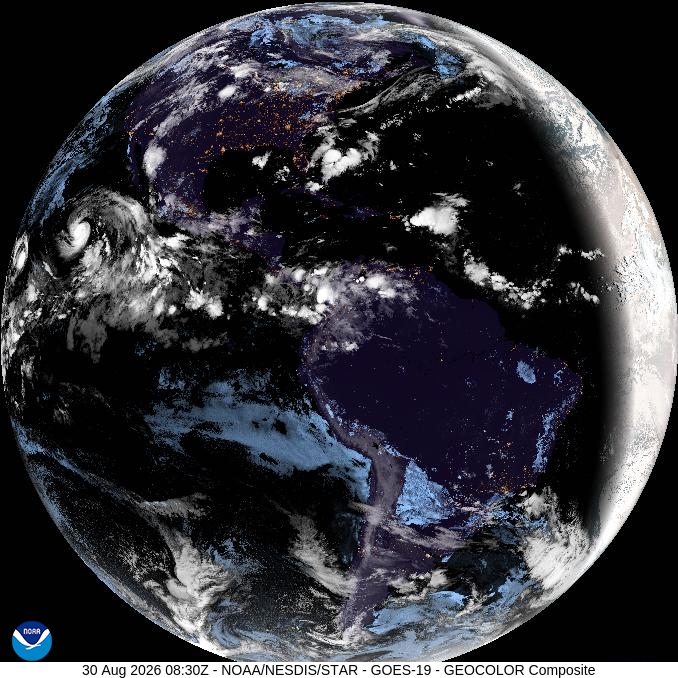 South America Satellite