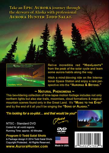 Epic Aurora & Natural Phenomena back cover
